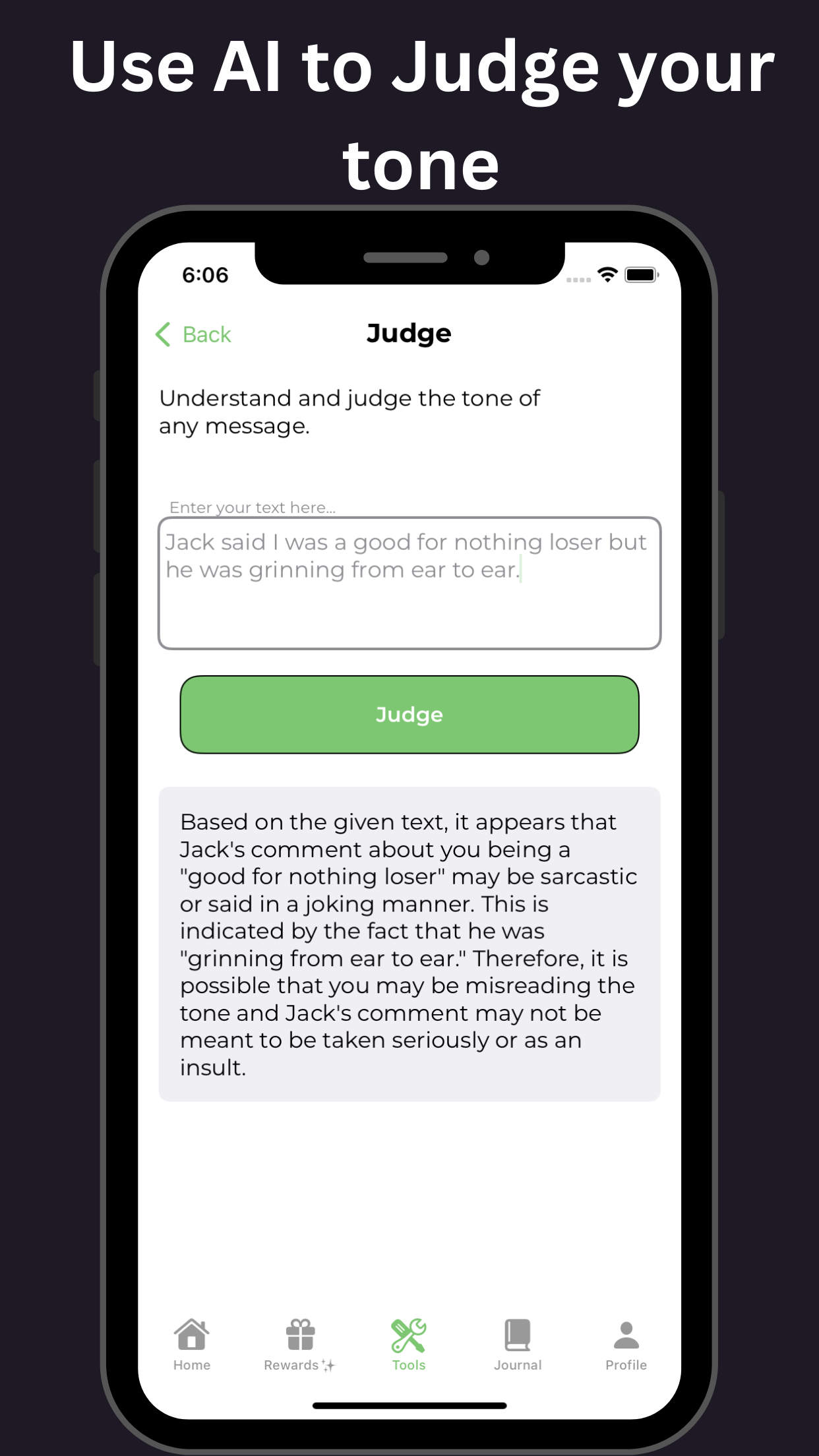 Judge Tool